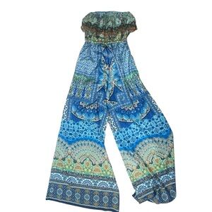 Bohemian Off-Shoulder romper